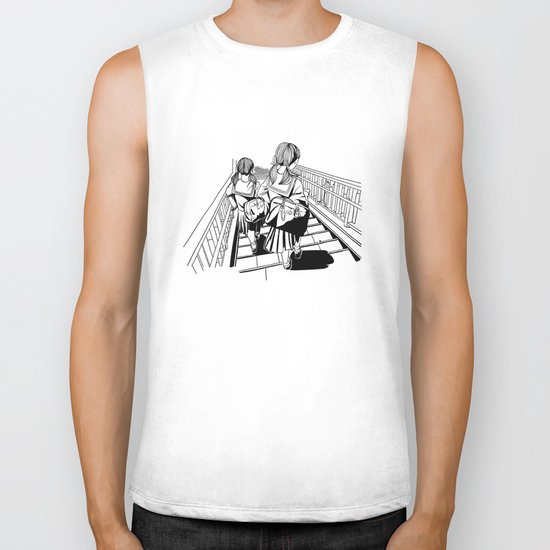 Japanese School Girls Biker Tank
