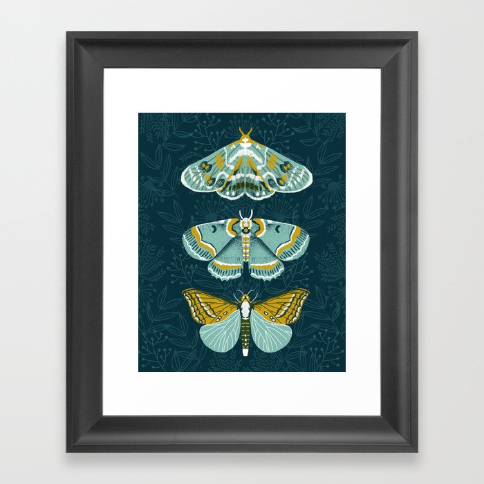 Lepidoptery No. 8 by Andrea Lauren  Framed Art Print