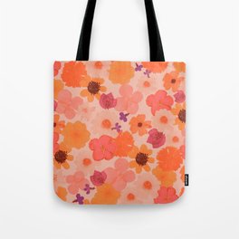 Pressed Flowers - blush Tote Bag