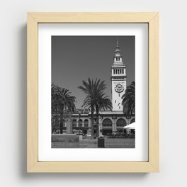 San Francisco Ferry Building Recessed Framed Print