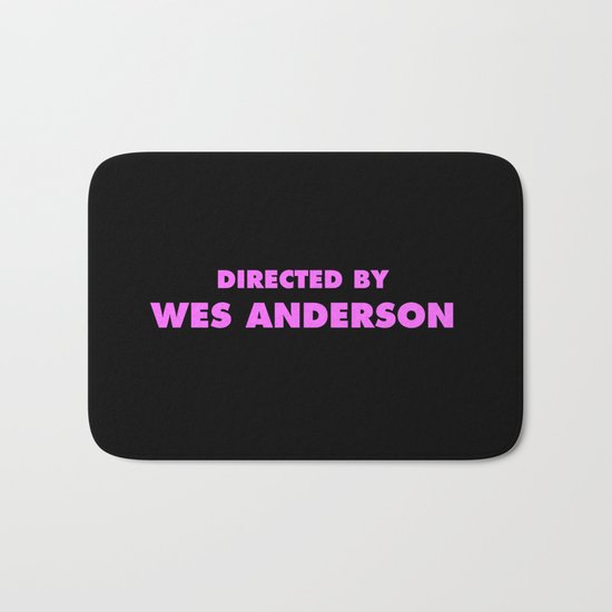 Directed By Wes Anderson Bath Mat