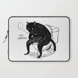 Shit happens Laptop Sleeve