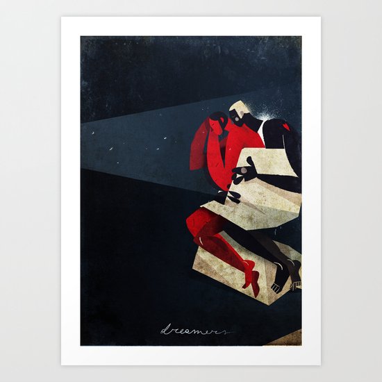 The dreamers Art Print