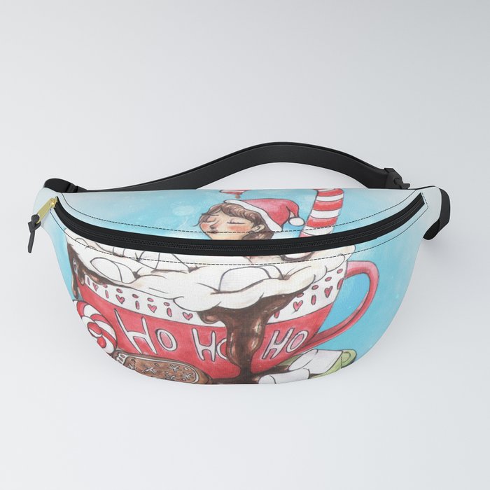 Christmas hot cocoa Fanny Pack