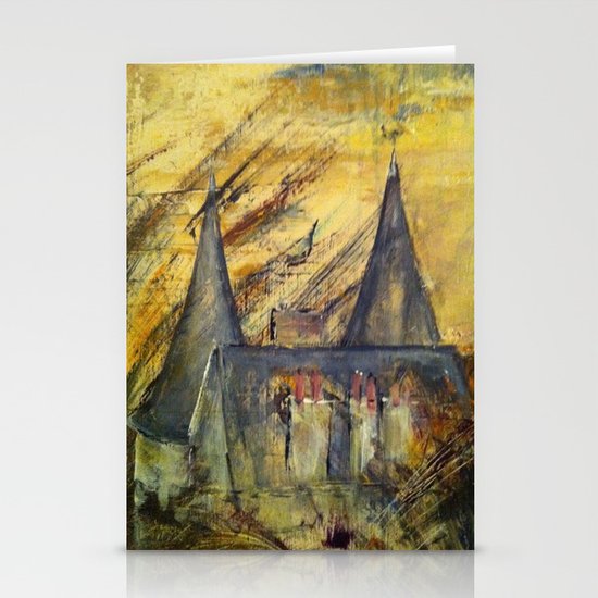 Country Castle Stationery Cards