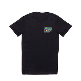 Equatorial Rainbow (Glitch Art / Pixel) T Shirt | Colorful, Glitchart, Abstract, Digital, Pop Surrealism, Graphicdesign, Rainbow 