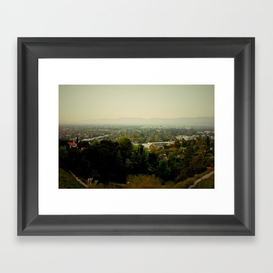 City Capture Framed Art Print