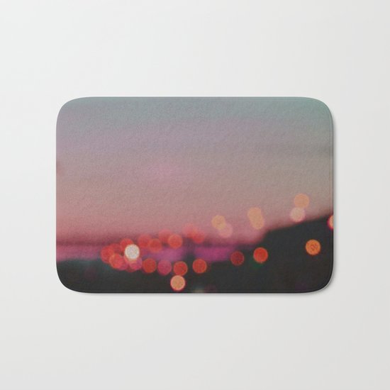 SUNSET ABSTRACT Bath Mat