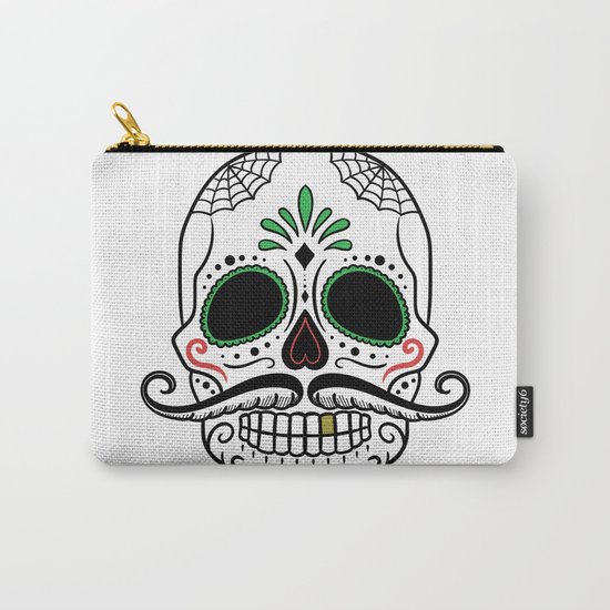Day Dead Sugar Skull Carry-All Pouch