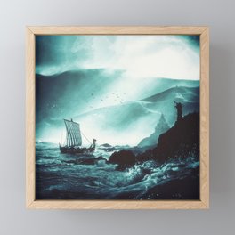 The Northern Tide Framed Mini Art Print