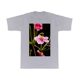 Little Pink Flowers Vertical T Shirt