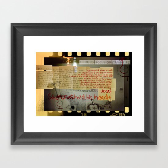 Deborah's Song of Jael (by Jeff Gill) Framed Art Print