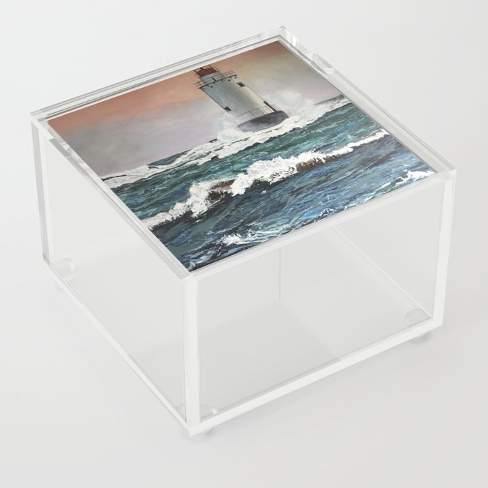 Little Compton Lighthouse, RI Acrylic Box