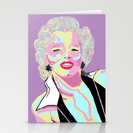 Marilyn M Stationery Cards