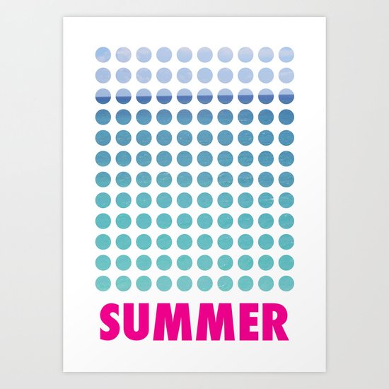 Summer time Art Print