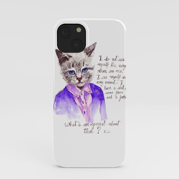 Fashion Mr Cat Karl Lagerfeld And Chanel Iphone Case By Smog Society6