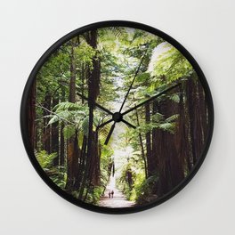 Redwood path Wall Clock