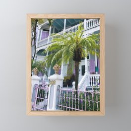 Key West Motel Framed Mini Art Print