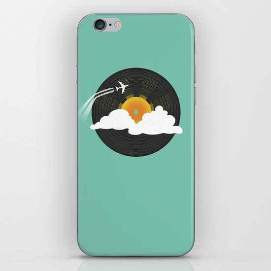 Sunburst Records iPhone & iPod Skin