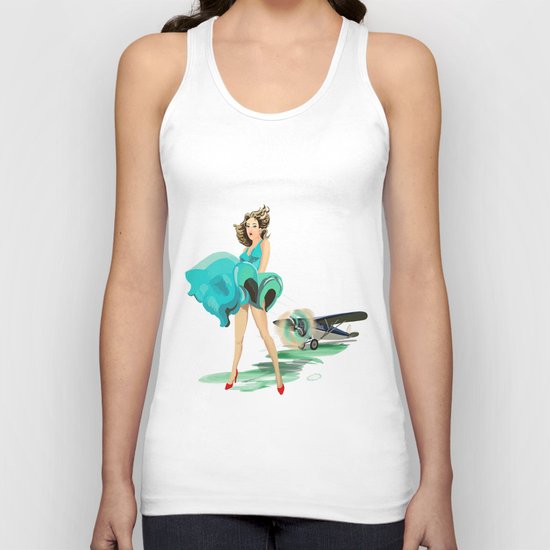 Wind Unisex Tank Top