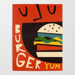 Yum Burger Poster
