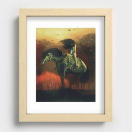 Untitled (Amazon), by Zdzisław Beksiński Recessed Framed Print