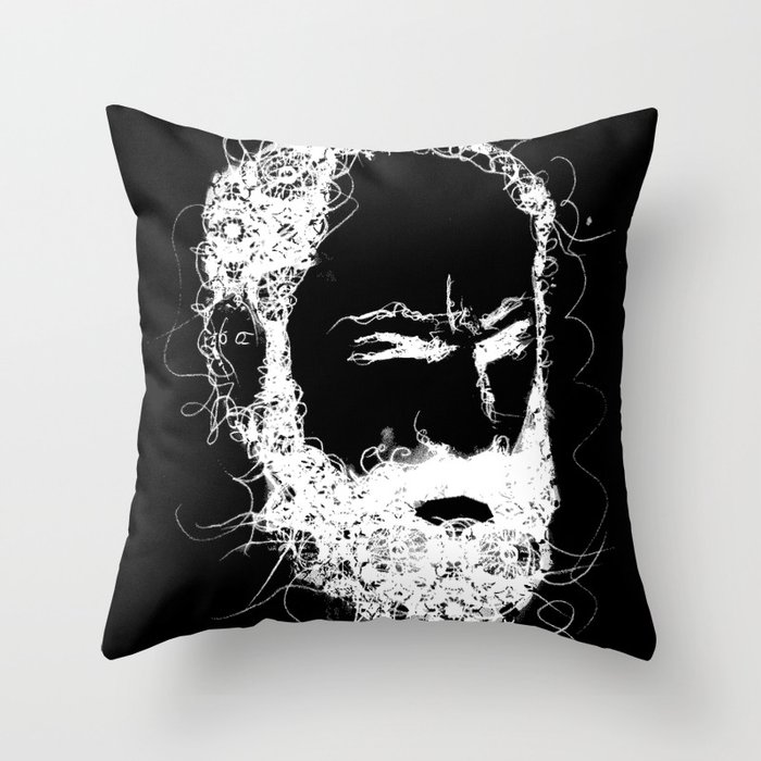 Monte Melkonian Throw Pillow