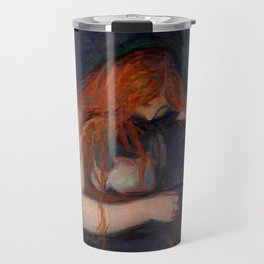 Edvard Munch Vampire, 1895 Travel Mug