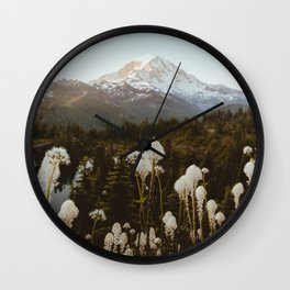 Mount Rainier NP Wall Clock