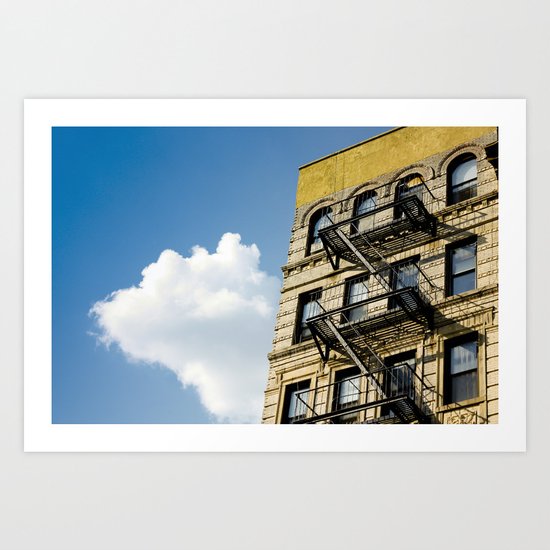 Sunday morning Art Print