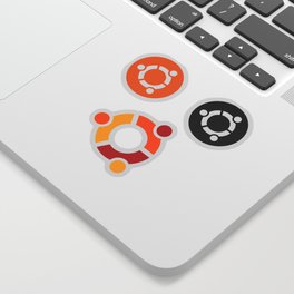 ubuntu operating system stickers linux Sticker