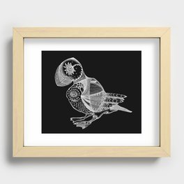 Puffin - inverted Recessed Framed Print