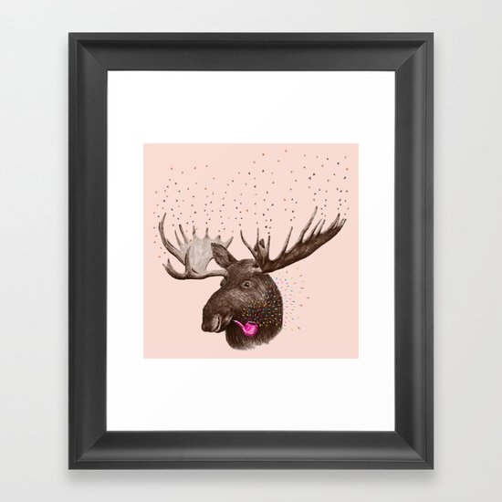 Moose III Framed Art Print