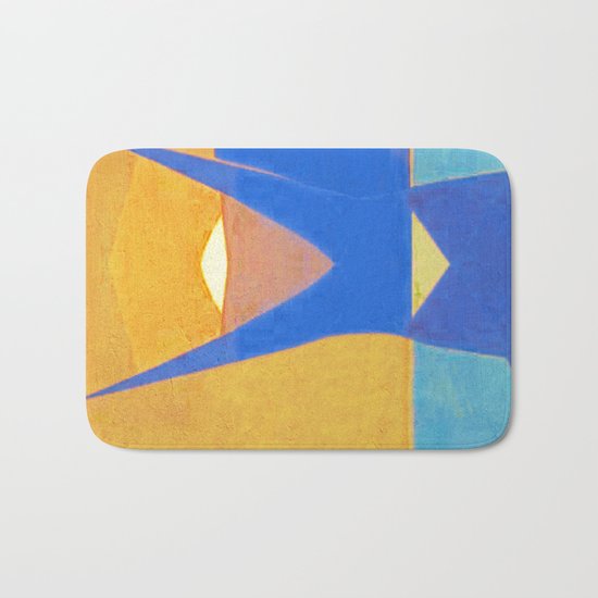 Half Fish Bath Mat