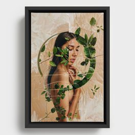 Natural Beauty Framed Canvas