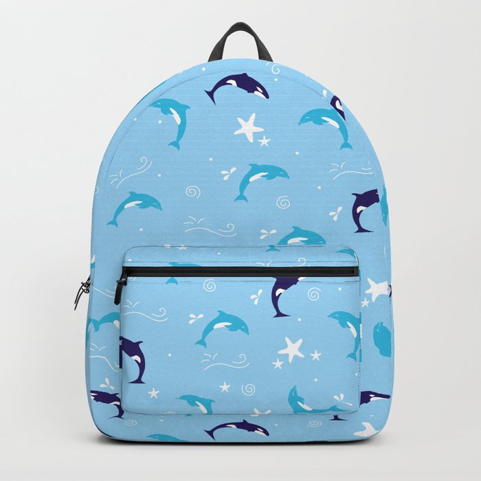 Sealife - Pale Blue Backpack