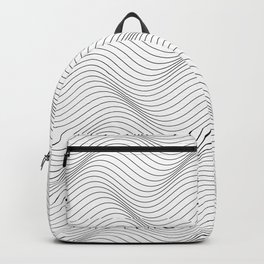 Abstract Waves Backpack