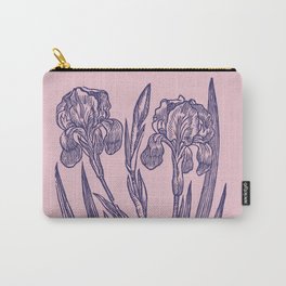Iris xiphium - pink  Carry-All Pouch
