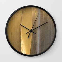 abstract right or left Wall Clock