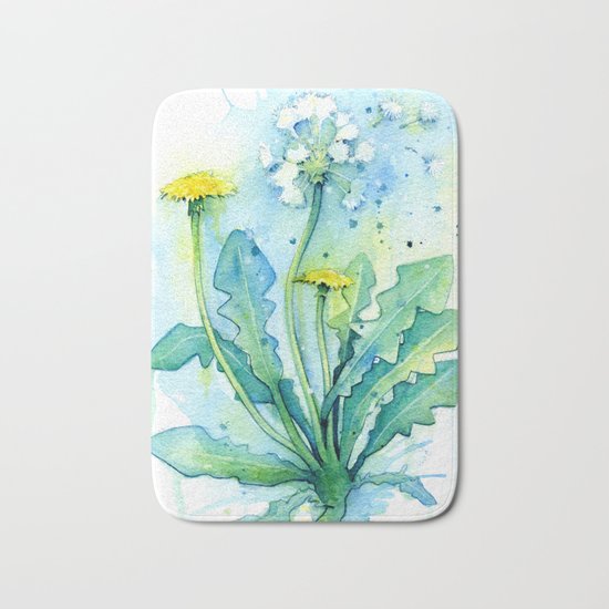 Dandelion Bath Mat