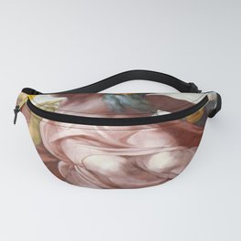 God the Father, Creation of the Sun, Moon by Michelangelo Fanny Pack