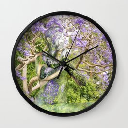 Jacaranda Spirit Wall Clock