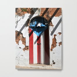 Puerto Rico Flag  ,pride Metal Print