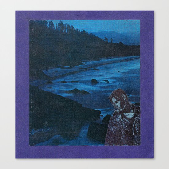 Blue, blue boy Canvas Print