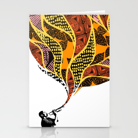Trumpet Stationery Cards