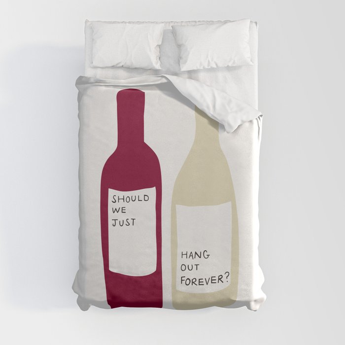 Love wine Duvet Cover