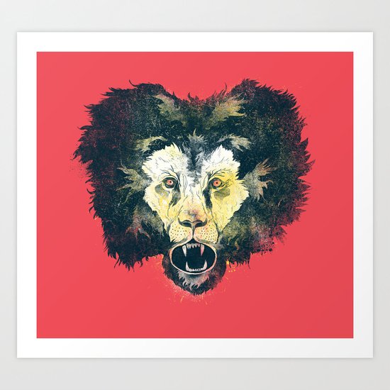 Lion Art Print
