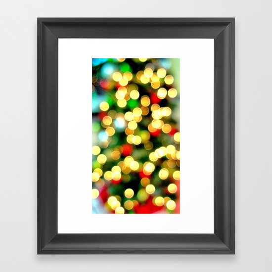 Oh Christmas Tree Framed Art Print