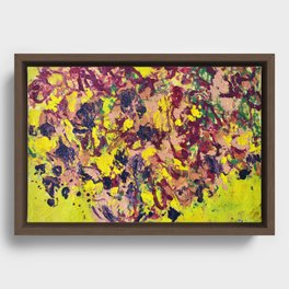 Buisson ardent Framed Canvas