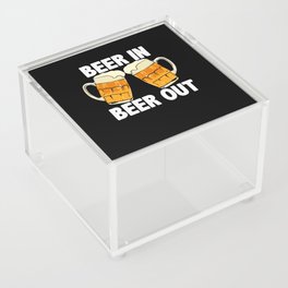 Beer In Beer Out Acrylic Box